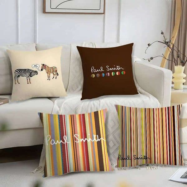 S-Smith fashion P-Paul Case Short Plush Print Cushion Cover Square Throw Pillowcase Covers Sofa Home Decor 26Y0319