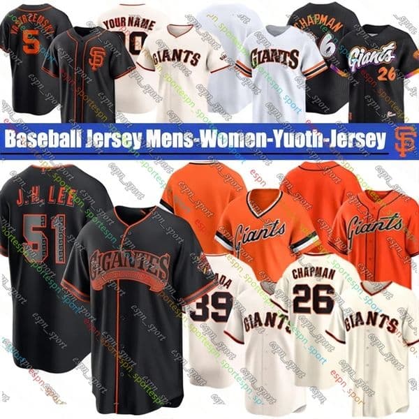 2026 Gigantes Baseball Jersey Matt Williams 16 Rafael Devers 51 Jung Hoo Lee Logan Webb Robbie Ray Matt Chapman Luis Arraez Willy Adames Bryce Eldridge Heliot Ramos