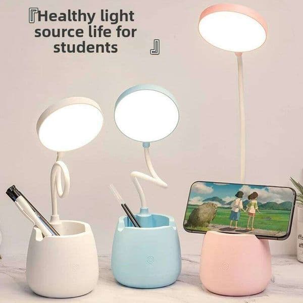 New LED Eye Protection Desk USB Bedside Charging Student Study Dormitory Reading Lamp Bedroom Night Light Gift 26Y0319