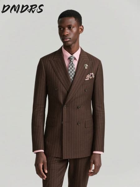 Formal DoubleBreasted Mens Suit For Wedding Business Exquisite Groom Set Classic Jacket Pants Customized 260319BANJIA
