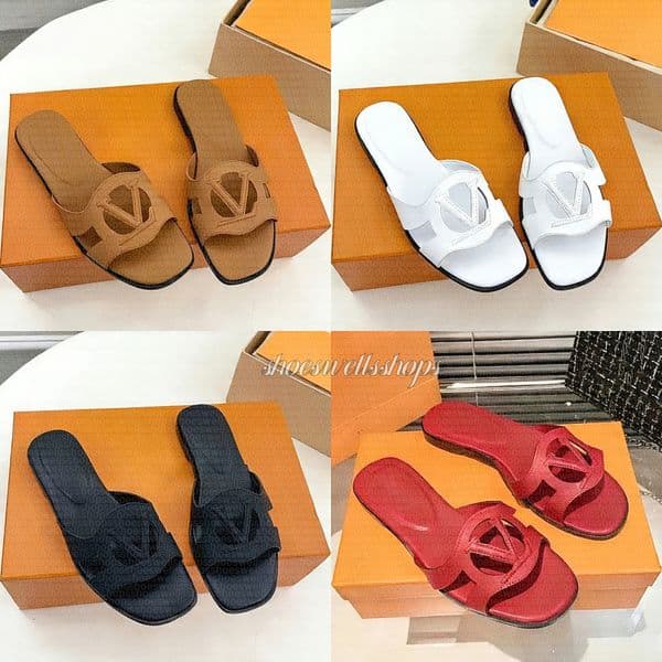 Luxury Designer Women Sandals lvslyes Charm Open Toe Vacation Flat Shoes Casual Flip-flops Womens Shoes High-heeled slippers Vintage Knitted Straw woven slipper 01
