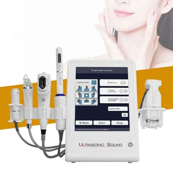 Multifunction 5 In 1 HIFU Facial Body For Winkle Removal Skin Tightening V Max Anti Aging Slimming Anti-Puffiness Vagina Tighten Machine Beauty Spa Salon