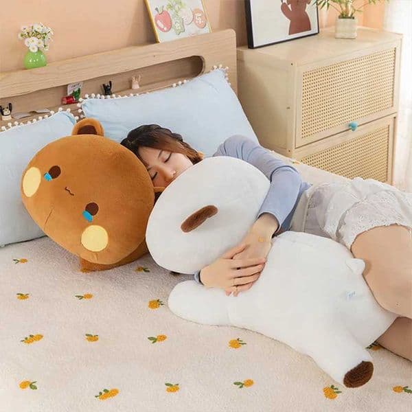 New 80cm Bubu and Dudu Panda Plush Cute Cartoon Panda Bear Doll Kawaii Stuffed Soft Pillow Toy Childrens Day Gifts for Kids J20260319
