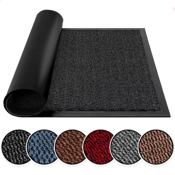 Washable Door Mats Indoor Outdoor - Non-Slippery Heavy Duty - Stylish Large Rubber - Perfect Dust Grabbing Doormats 260318