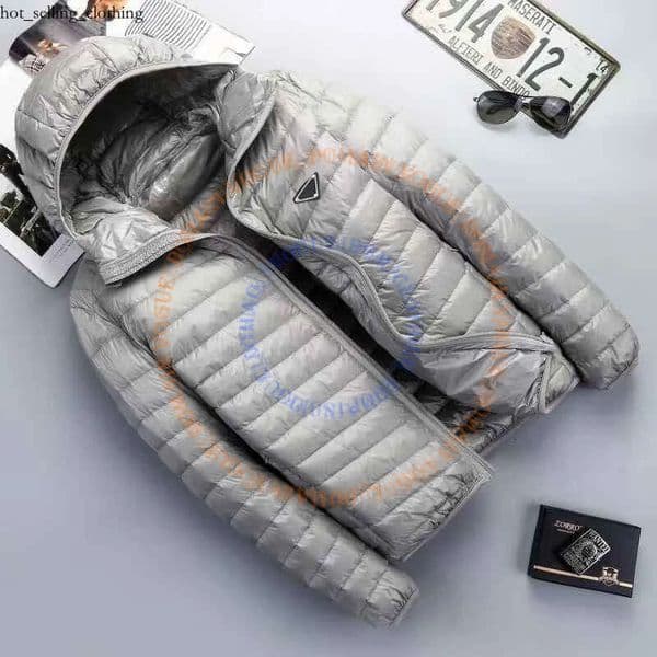NEW Pra Designer Jacket Para High Quality Inverted Triangle P Down Jacket Men's And Women's High-Quality Windproof Jackets Cotton-Padded Jacket Metal 8c6