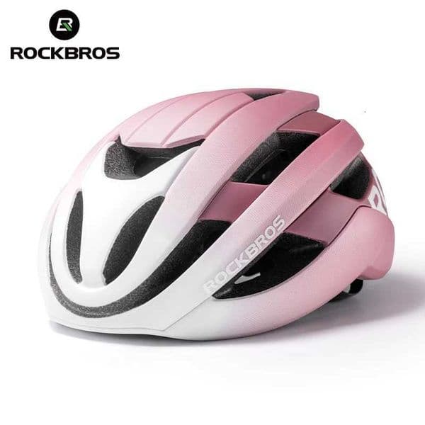 ROCKBROS Bicycle Helmet Men Women MTB Road Safety Integrally-molded Ultralight Helmet Breathable Ajustable Bike Cycling Helmet H260319