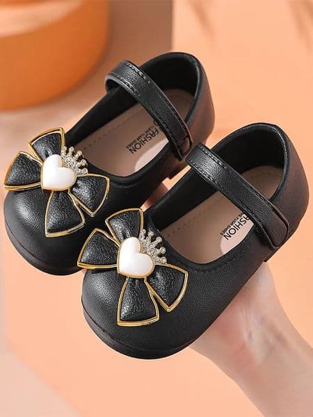 Summer kids girls half pack sandals crown love bow breathable 260317