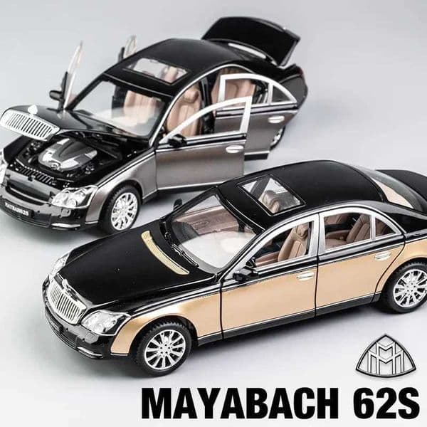 124 Maybach 62s S650 Classic Luxy Car Alloy Car Model Diecasts Metal Toy Vehicles Car Model Simulation Collection Kids Toy Gift L260319 C260323