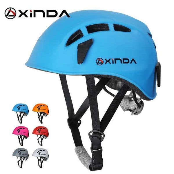 Xinda Outdoor Rock Climbing Helmet Speleology Mountain Equipment To Expand Safety Helmet Caving Work Helmet H260319
