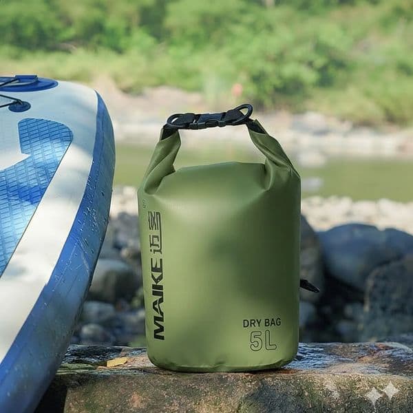 Maike Waterproof Dry Bag for Women Men kayaking Boating Hiking Beach 5L10L15L20L25L30L Backpack 260319