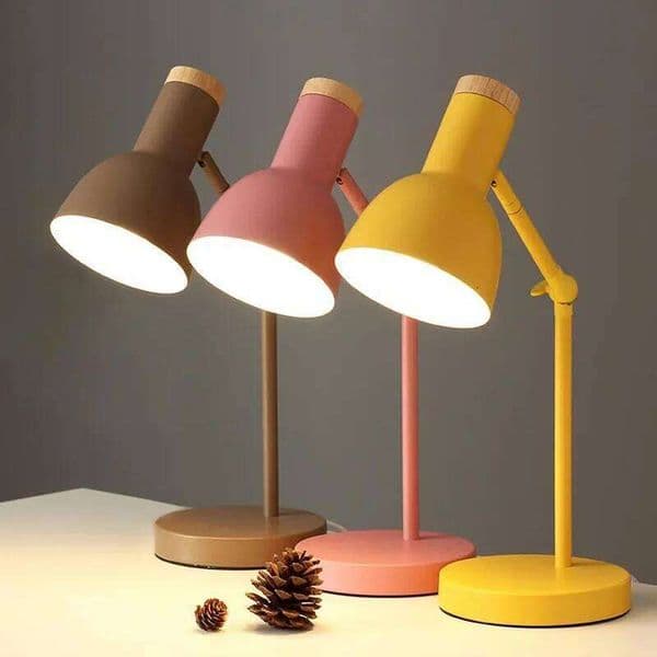 Nordic Dorm Adjustable Angle Height Reading Table for home office Room Decor Bedside Lamp Led Desk Light 26H0319