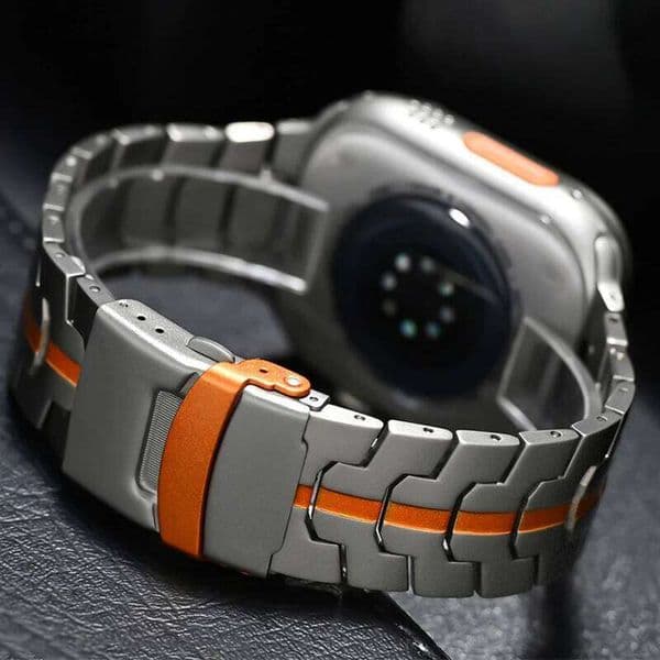 Stainless Steel Strap Watch Series 11 10 9 8 SE 3 46mm 45mm 42mm 44mm Metal Bracelet Band For iWatch Ultra 3/2/1 49mm 26L0319