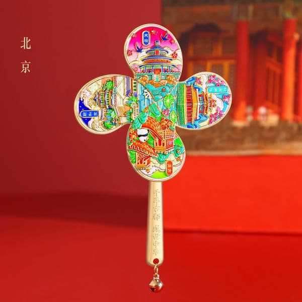 Bestseller In-stock city windmill series, cultural tourism refrigerator magnets, 3D rotating magnetic souvenirs wholesale ddmytues
