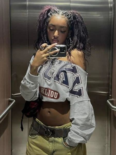 Nibber Letter Print Skew Collar Crop Women Tops Full Sleeve Spring Trend Casual Streetwear Y2K Wild Basic Sexy Cool Mini Tees 260318