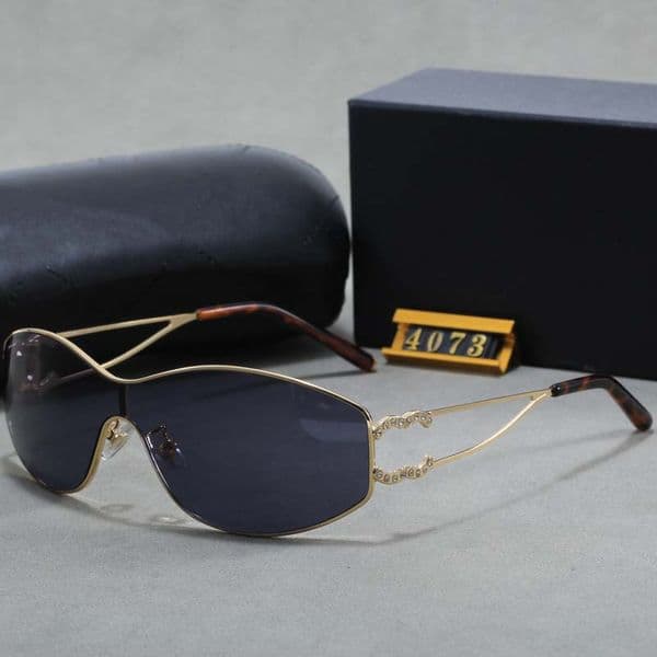 Rectangle Sunglasses For Women Designer Eyewear Sun Glasses Polarioid Frame Brand Luxury Flower Eyeglasses Fashion Man Polarized