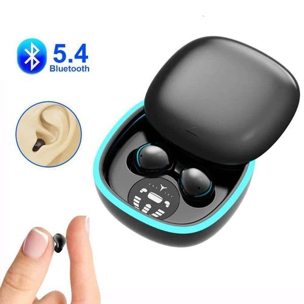 Mini Sleep Wireless Headphones TWS Headsets With Mic Stereo Sport In-ear EarphoneLong Standby HD Call Earbuds Game 26L0320