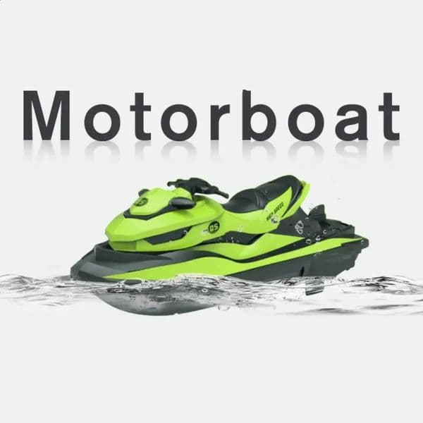 24GHz High Speed 114 Scale RC Jet Ski Model Toy Motorboat - Remote Control Boat Water Toy Gift 260320