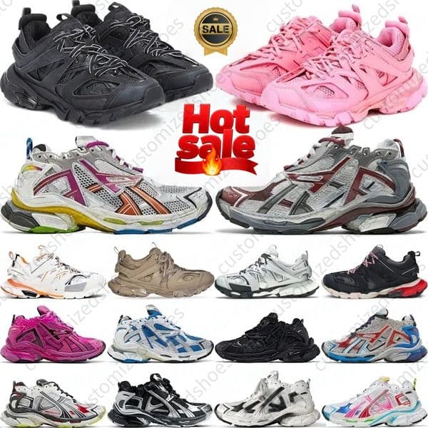 casual dresses Designer shoes dress shoes designer sneakers women Designer Shoes Sneakers Platform White Black Multicolor Pink Blue Grey Daddy Trainers Tennis box