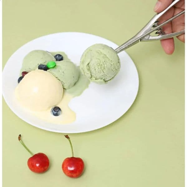 Simple Stainless Steel Digging Spoon Ice Cream Spoon Haagen Dazs Ice Cream Scoop Fruit Scoop Household Kitchen Tools 260318 260318