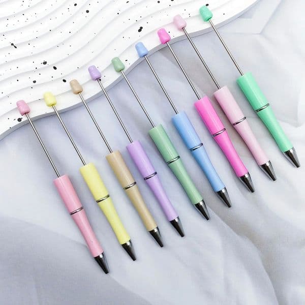 20Pcs Elegant Beaded Pen Handmade Ballpoint Pens for Women Gift Pens Perfect Wedding Favors School Office Stationery Supplies 260318
