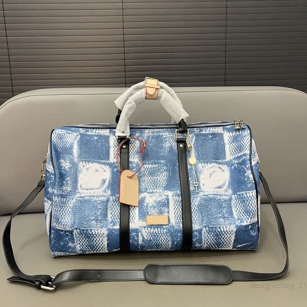Designer Duffel Bag for women men Large Capacity Handbag Fashion Travel Bags Carry On Luggage Classic Printed Coated Canvas Leather Handbags CSD2405182-25