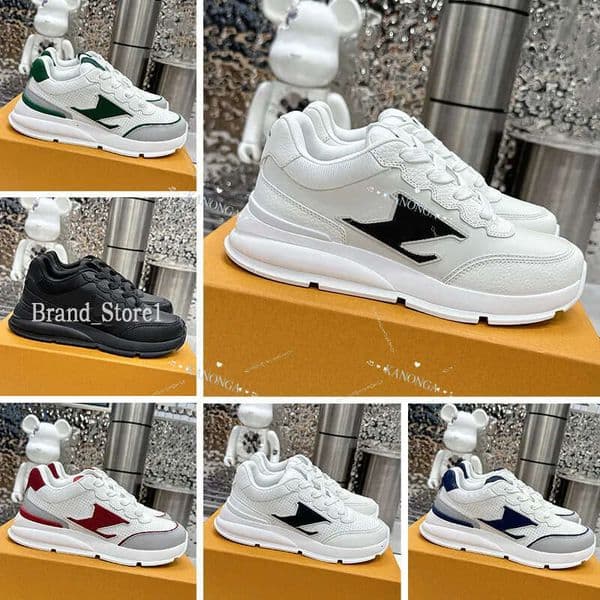 Designer Classic Sneakers Men Casual High Quality Trainers Real Leather Luxury Fashion Sneaker Comfort Shoes Size 38-46