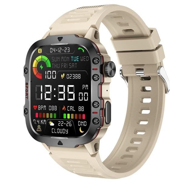 Smart Watch Men Wearable Device New Japanese/Korean Language Support Outdoor Sports Waterproof Bluetooth Call Sport Watch