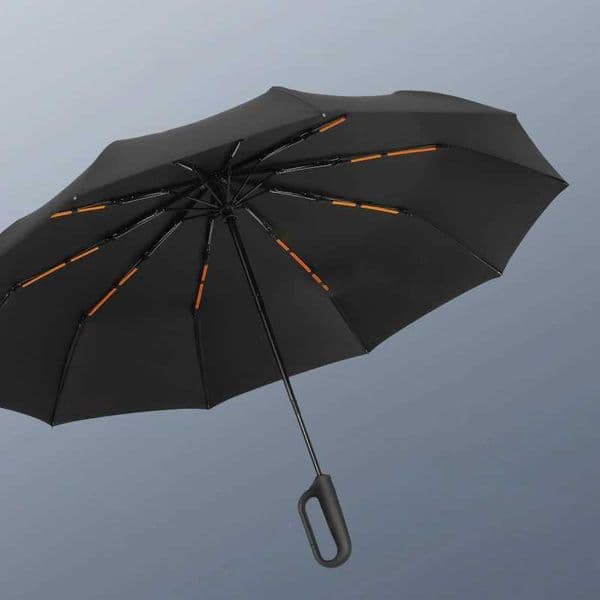 20 ribbed buckle design fully automatic mens and womens folding super large and strong sunshade double umbrella sun umbrella H260319