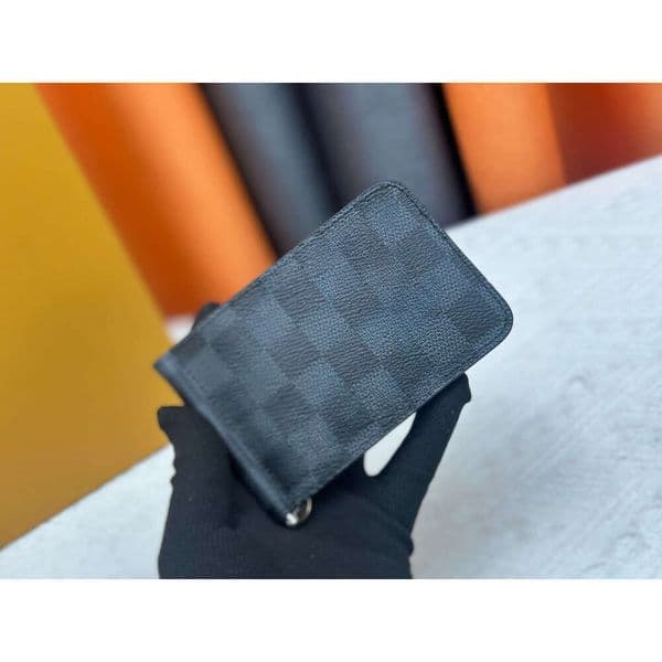 2026 hot Quality Fashion designer wallets luxury men short purses embossed letters credit card holders plaid money clutch bags with multifunctional bag