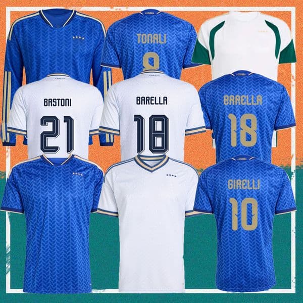 2026 italy FRATTESI soccer jersey 26/27 home italia VERRATTI PELLEGRINI CRISTANTE National team shirt BARELLA Locatelli TONALI GIRELLI Football