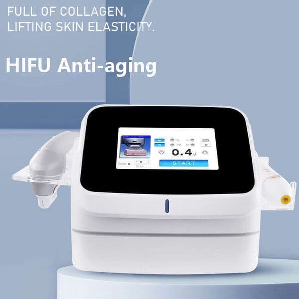 High Intensity Focused Ultrasound Face Lifting Skin Rejuvenation Non-Invasive Beauty Treatment 2 Handles HIFU SMAS Anti-Aging Instrument