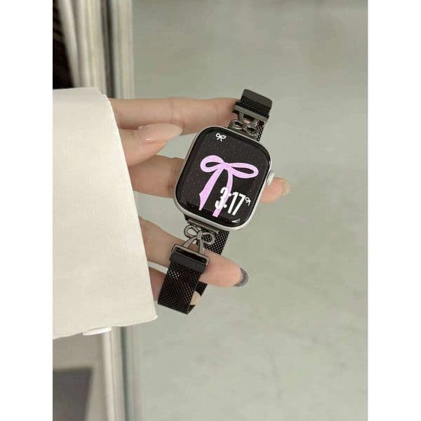 Exclusive Bow stainless steel Strap For Watch band women 40mm 41mm 38mm 42mm 44mm 45mm 46mm 26W0320