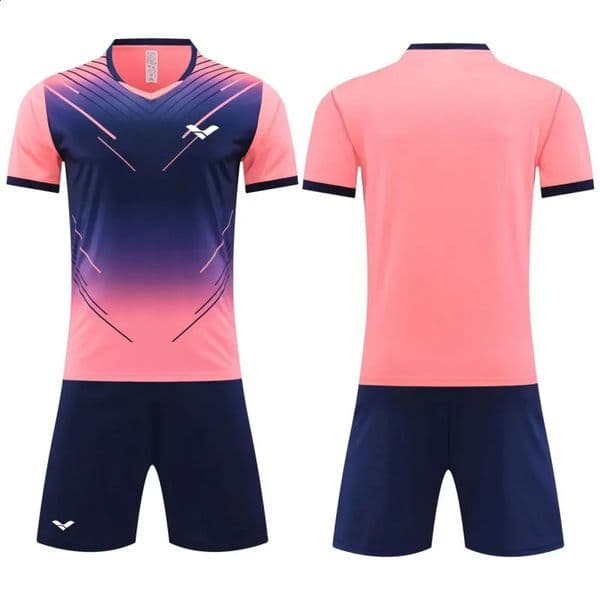 Mens Tshirt And Shorts Set Summer Tennis Short Sleeve Stylish Comfortable Badminton Training 260320