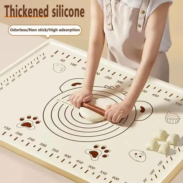 7050cm Silicone Pad Baking Mat Sheet Kneading Dough Mat For Kitchen Rolling Dough Pizza Large Dough Non-Stick Maker Holder 260318 260318