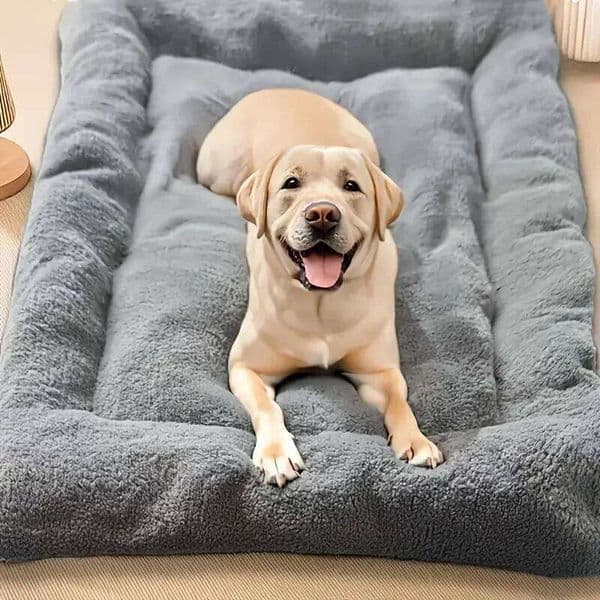120cm Warm Sofa Winter Dog Bed Sleeping Kennel Mat Cat Puppy Mattress Pet House Cushion For Large Dogs 26H0320