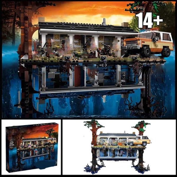 2026 new IN STOCK Compatible 75810 Upside Down Building Blocks Bricks Set Toys For Children Birthday Christmas Gifts 2287pcs T260320