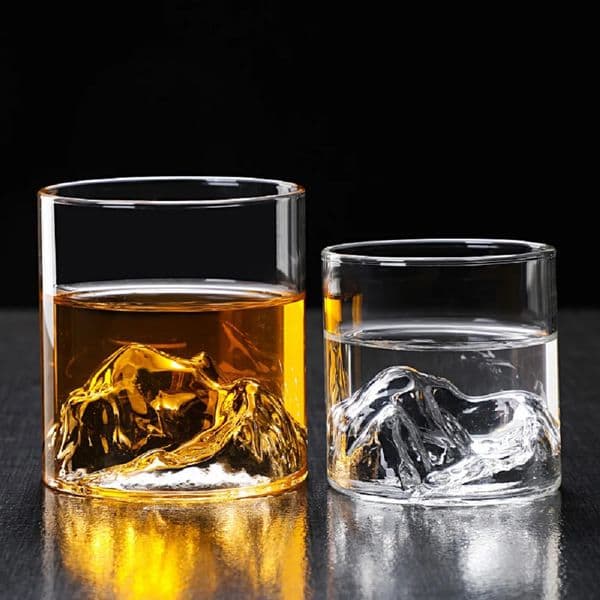 Creative Iceberg n Whiskey Glass Japan 3D Mountain Whisky Rock Glasses Home Kitchen Wine Cups Liquor S Glasses Wine Cup 260318