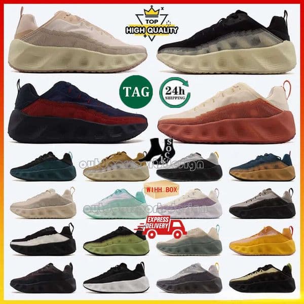 Designer Ava Rover Running Shoes Mens Womens Wolf Grey Sequoia Soft Yellow Light Orewood Brown Earth Black Anthracite Outdoor Sneakers 36-46