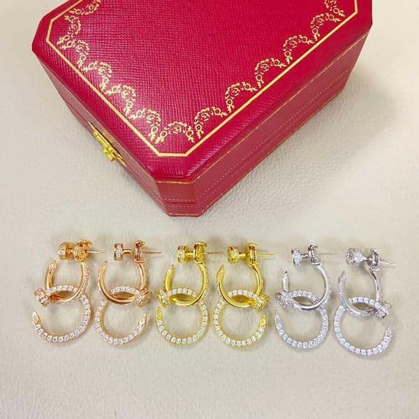 2026 High-Quality New Arrival: Fully Diamond Stud Earrings for Women - Fashionable, Trendy, Retro, Luxurious Jewelry - Party Gift