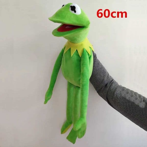 60cm236inch The Muppets KERMIT FROG Stuffed animals Hand puppet Plush Baby Boy Toys for Children Birthday Gift L20032004P4