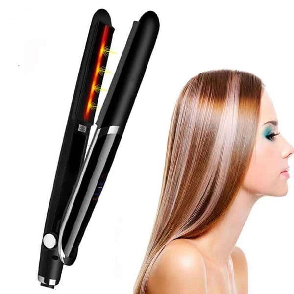 Infrared Fast Heating Professional Ionic Ceramic Tourmaline Plates Ptc Hair Straightener 26Y0320