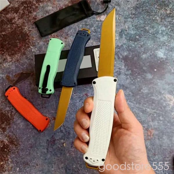 pocket knife 5Models 5370Fe Folding Knife 3.5 Cpm-Cruwear Blade Cf-Elite Handle Outdoor Camping Tactical Pocket fixed blade knife Knives 5370 couteau EDC Tools