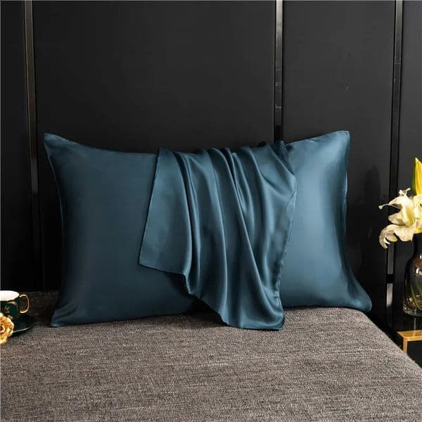Natural Mulberry Silk Pillowcase Solid Color Envelope Pillow Case Bedding Sleeping Pillow Cover 50X70 Pillow Case Cover 260321