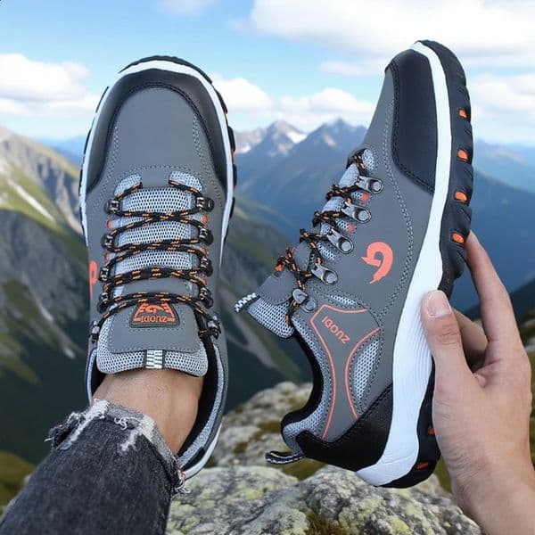 Mens Outdoor Hiking Shoes Lightweight Comfortable Breathable Shoe Waterproof Camping Running Shoes Male Tennis Walking Sneakers 260320