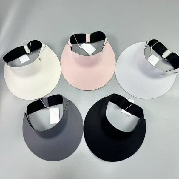 Simple and Seamless Visors Luxury Large Brim Hats Foldable Versatile Comfortable Sun Hat for Women Outings