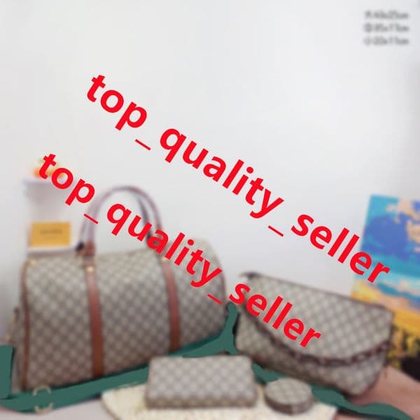 2026 Four-piece set Top Quality New women men Duffle Bag Women Travel Bags Hand Luggage Travel Bags Men Pu Leather Handbags Large CrossBody Bags Totes Purse nice