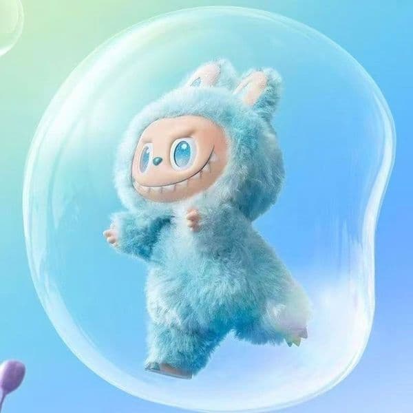 Top Quality Labubu Anime Character Chair Stuffed Plush Animals Series PVC Pendant Doll Model Monster Key chain Copy Toy Birthday Christmas#A515