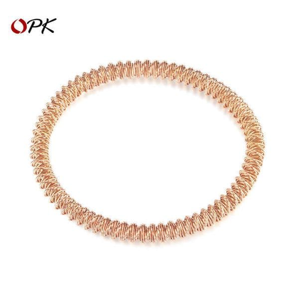 Jewelry is a popular seller Luxury Jewelry offering Hip Hop 925 Sterling Silver 14K Gold rose-plated gold simple and versatile titanium steel bracelets for