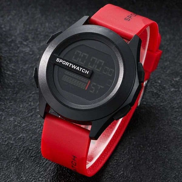 YIKAZE Men's Sports Watches Luxury Digital Wristwatch Stopwatch Luminous Date Week Multifunction Fitness Electronic Watch Clock