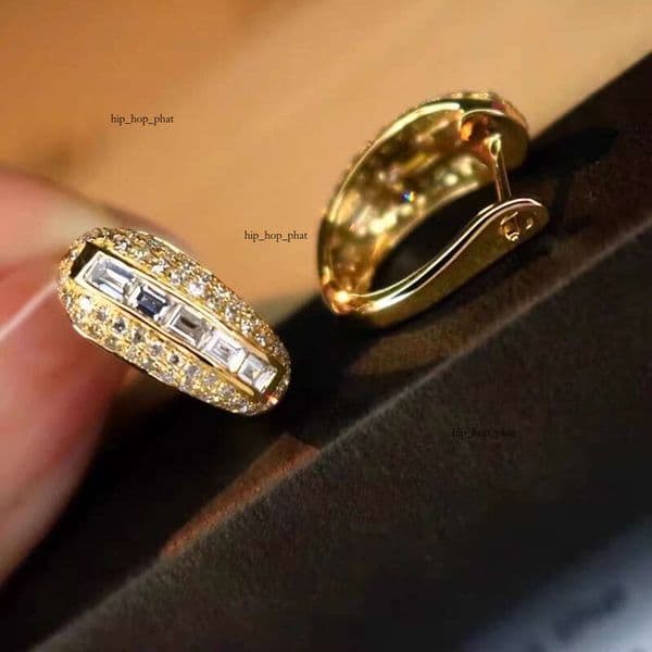 manufacturer's new hot-seing British-French stye earrings for women square-shaped micro-inaid jewery with diamond accents ive stream